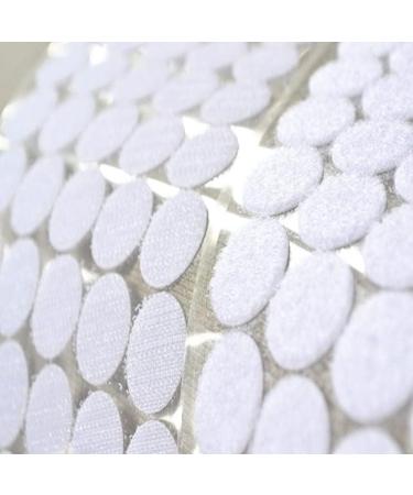 Self Adhesive Dots  108 Pairs 0.59 Diameter Hook and Loop Dots with Waterproof Sticky Dots Strong Adhesive for New Years Decorations Supplies  Glue Dots Classroom Office Home Black and White 7D-HL-DOT-BLWH - Buy Online on SooperMarket.com