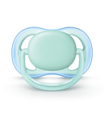 Philips Avent Ultra Air Pacifier 0-6 Months Blue/Green 2 Pack | SCF244/20 - Buy Online on SooperMarket.com