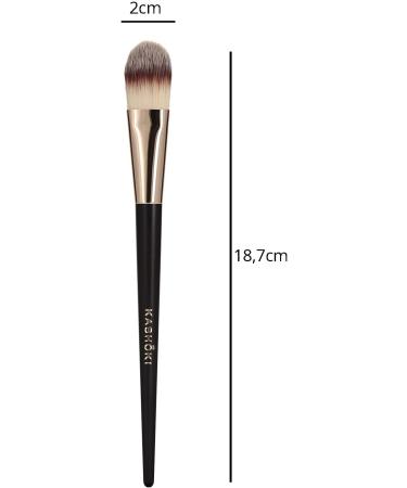 TB Tools for Beauty T4B Kashoki 104 Flat Foundation Brush - Professional Beauty Flat Make-Up Brush for Flawless Application - Buy Online on SooperMarket.com