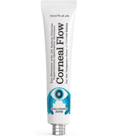 BASE LABORATORIES Corneal Edema Eye Ointment | 3% Sodium Chloride Ophthalmic | Hypertonicity Eye Drops - Triple Pack 15g - Buy Online on SooperMarket.com
