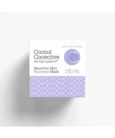 CONTROL CORRECTIVE Sensitive Skin Enzyme Mask - Hydrating Papaya Clay Mask for Exfoliation & Renewal | 2 Oz - Soothing & Softening Skincare Solution - Buy Online on SooperMarket.com