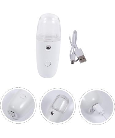 CANIGHT 1 Set Spray Hydrating Apparatus Pore Cool Mist Sprayer Face Steamer for Facial Lash Plastic White - Buy Online on SooperMarket.com