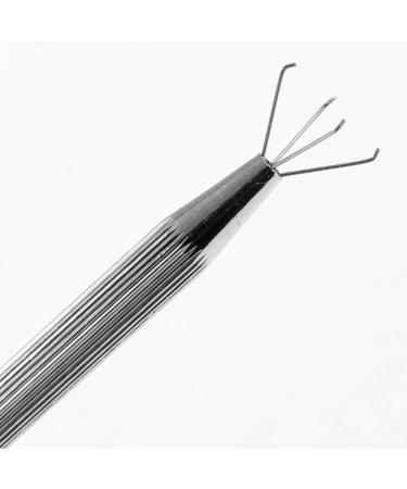 Professional 4 Prong Diamond Stone Tweezers | Precision Bead Pick Up Tool for Jewelry Making - Buy Online on SooperMarket.com