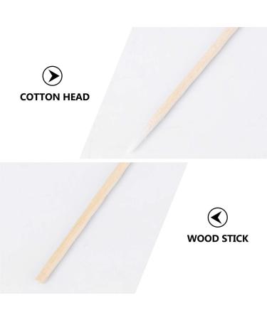 Beaupretty Cotton Swab Applicators - 400 Wooden Cotton Buds for Precision Use | Ideal for Beauty & Crafts | International Shipping Available - Buy Online on SooperMarket.com
