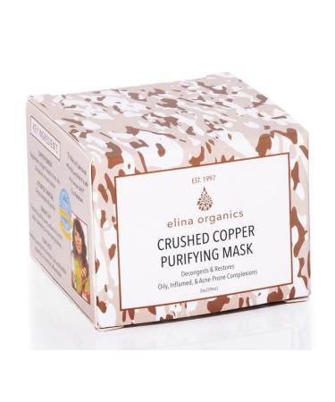 Crushed Copper Purifying Mask - Revitalize & Detoxify Your Skin | International Shipping Available - Buy Online on SooperMarket.com