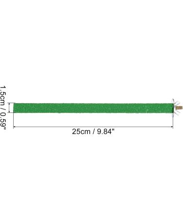 Patikil 0.6x9.8 Vogel Paw Bird Wood Barsch Stand - Ideal Cage Accessory for Small Birds Parrots and Lovebirds - Green - Buy Online on SooperMarket.com