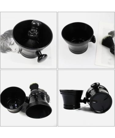 Beavorty Ceramic Shaving Bowl with Handle - Large Capacity Pottery Shaving Soap Cup for Men - Buy Online on SooperMarket.com