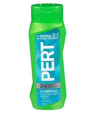 Pert 2-In-1 Hydrating Shampoo And Conditioner 13.5 Ounce (400ml)