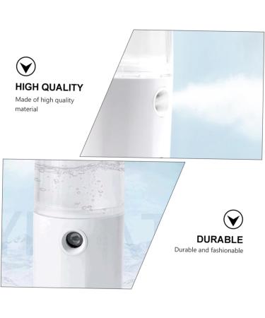 minkissy 1pc Hydrating Instrument Nano Facial Mister Cool Facial Mister Face Moisturizing Skin Humidifier Skin Moistener Steamer White Spray Abs - Buy Online on SooperMarket.com