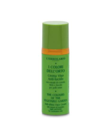 L'Erbolario The Colours Of The Vegetable Garden Anti-Shine Face Cream - Rebalancing Night Treatment - Improves Complexion - Mattifying And Sebum-Balancing Effect - Ideal Base For Makeup - 1.7 Oz