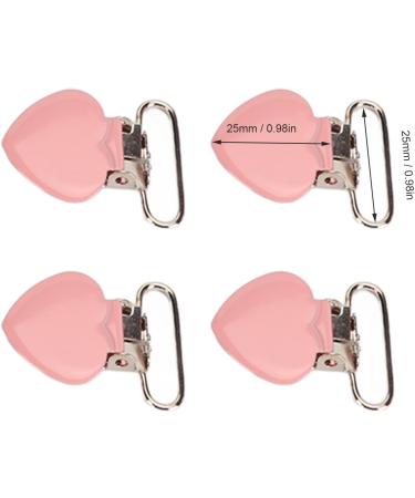 30-Pack Pink Galvanized Pacifier Clips - Perfect for Crafting & DIY Projects - Buy Online on SooperMarket.com