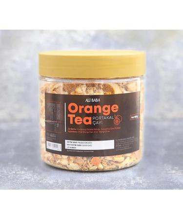 Ali Baba Orange Tea (Portakal Cayi) | Unveil the Essence of Citrus Elegance | Embrace the Richness of Vitamin C Infusion | Elevate Your Tea Experience with Zesty Delights | 100g - Buy Online on SooperMarket.com