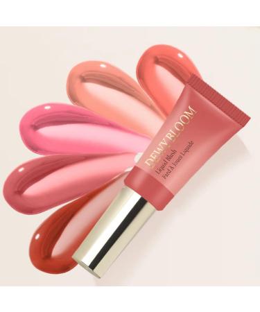 Reddhoon Blush Beauty Wand Matte Cream Face Blush with Cushion Applicator Natural-looking Cheek Tint Blush Lightweight Blendable Blush Stick for Cheek Lip (103 Rosa) - Buy Online on SooperMarket.com