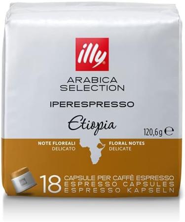 illy Coffee Pods 18 Capsules 7 Flavours To Pick From Customize From Lungo Classico Decaf Intenso Guatemala Ethiopia & Brasile - Buy Online on SooperMarket.com