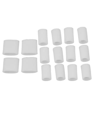 Silicone Gel Toe Separators - Hammer Toe Corrector for Men and Women - 8 Pairs - Buy Online on SooperMarket.com