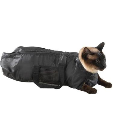 Buy Soonhua Cat Grooming Bag | Adjustable Bathing & Swimming Solution | Anti-Scratch Breathable Fur Care Pocket - Buy Online on SooperMarket.com