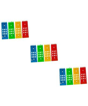 Mipcase 12 Pcs Pigeon Ring Stand Where Pigeon Ring Rack Pigeon Ring Frame Chick Plastic Bird Supplies 20.00X7.00X1.50CMx3pcs As Shownx3pcs