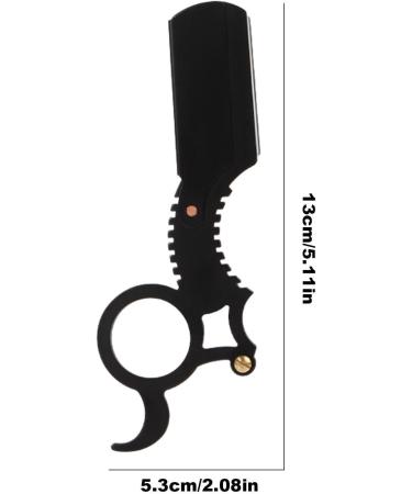 Ibuloule Cut-Throat Razor | Professional Shaving & Skin Care for Men - Ideal for Salon Travel Home & Outdoor Adventures - Buy Online on SooperMarket.com