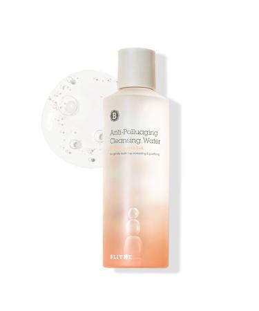 BLITHE Anti Polluaging Cleansing Water with Himalayan Pink Salt - water based cleanser korean,make up removers 8.4 Fl Oz