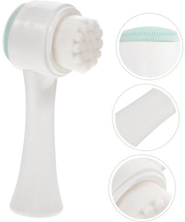 FOMIYES 1pc Manual Facial Brush Face Cleaning Brush Facial Brush Skin Cleansing Facial Cleaning Pores Green medium - Buy Online on SooperMarket.com