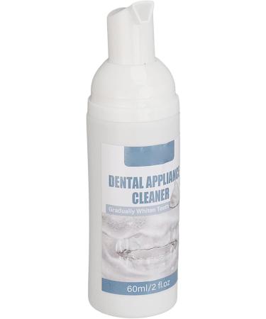 2 Pack Odor Removal Fake Tooth Stain Serum - 60ml Aligner & Braces Cleaner with Lasting Fragrance for Fresh Breath - Buy Online on SooperMarket.com