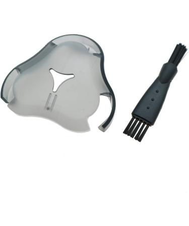 RONSIT Protective Plastic Cover Cap & Cleaning Brush for Norelco 1100 1200 Series Shaver - International Shipping Available - Buy Online on SooperMarket.com