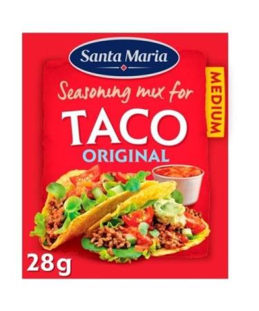 Santa Maria Medium Taco Seasoning 28 g x Packets
