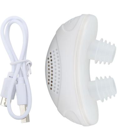 Electric Anti-Snoring Device for Comfortable Sleep - Travel Friendly (White) - Buy Online on SooperMarket.com