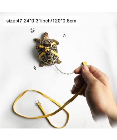 Leather Harness Strap for Tortoise Adjustable Small Pet Harness Reptile Leash Turtle Leash Pet Walking Lead - Buy Online on SooperMarket.com