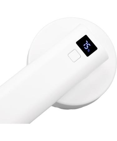 Electric Lint Remover - Portable Fabric Shaver & Defuzzer with 6 Leaf Blades USB Rechargeable 2 Speeds & LED Screen for Clothes & Furniture - Buy Online on SooperMarket.com