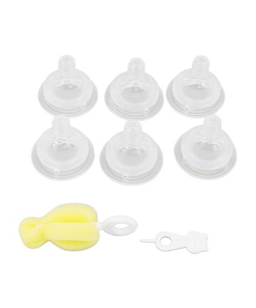 Buy Baby Silicone Pacifier - Wide Mouth Pacifier for Breastfeeding Newborns | International Shipping Available - Buy Online on SooperMarket.com