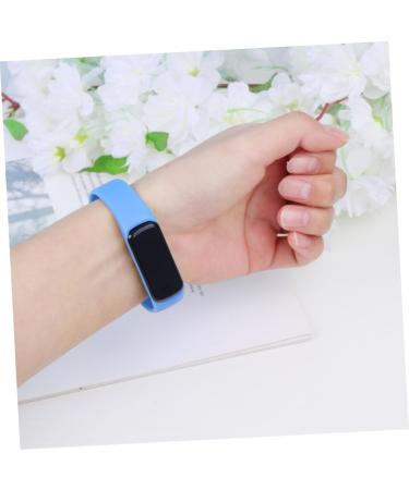 Buy Yardwe Kids' Smart Digital Watch - Safe Arm Bands & Fitness Tracker - Blue Intelligent Bracelet for Children - Buy Online on SooperMarket.com