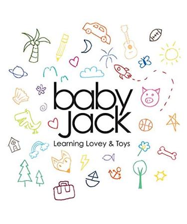 Baby Sensory Crinkle & Teething Square Lovey Toy 8X8 - Airplanes Design - Buy Online on SooperMarket.com