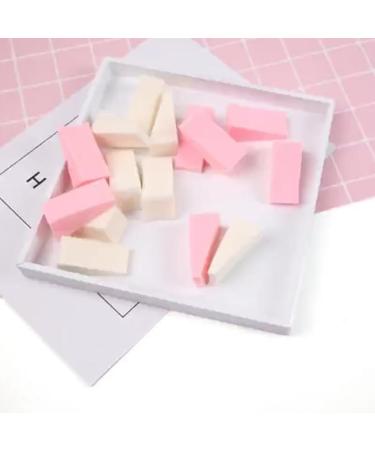 FRCOLOR 30pcs Mini Makeup Sponges - Triangular Powder Puff & Cosmetic Applicator - Small Makeup Wedges for Flawless Application - Buy Online on SooperMarket.com