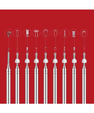 Jteremy 3.9mm HD WiFi Ear Endoscope for Ear Wax Removal - Visual Inspection Camera with LED Lights for Kids, Adults, Pets - Buy Online on SooperMarket.com