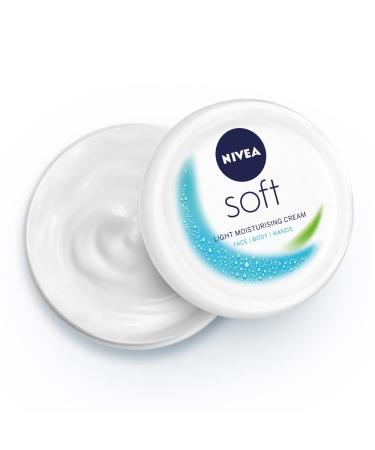 NIVEA Cream 500 ml - Soft Light Moisturiser with Vitamin E | Buy Internationally | Hydrating Skin Care - Buy Online on SooperMarket.com