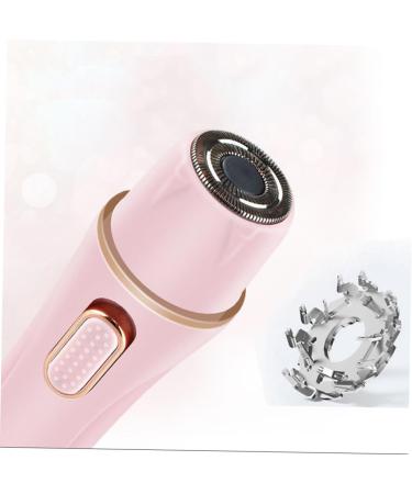 Housoutil Electric Eyebrow Trimmer & Facial Epilator - Cordless Hair Removal Tool for Face Bikini & Body - Pink Shaver Set - Buy Online on SooperMarket.com