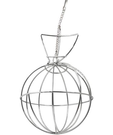 Fewao Stainless Rabbits Feeding Grass Ball Sphere Treat Hay Feeder Dispenser Hanging Ball Rabbit Chinchilla Guinea Pig Chicken Toys for Small Animals - Buy Online on SooperMarket.com