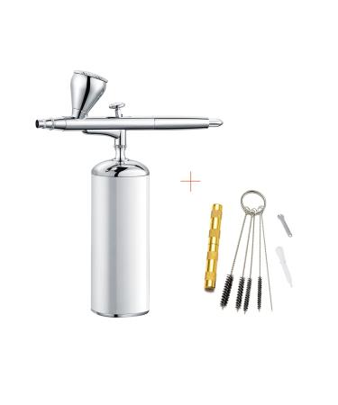 Handheld Paint Sprayer Spray Airbrush Set Professional Facial Makeup Air Brush Gun Kit USB Rechargeable Pen for Skin SPA Art Nail Manicure Home DIY