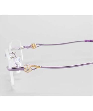Ranara Glasses End Spikes Replacement - Metal Carved Flower Legs & Accessories for Borderless Frames - Buy Online on SooperMarket.com