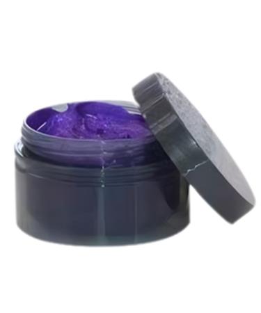 Temporary Hair Dye Color Disposable Water Soluble Hair Wax Color Quick Drying Wash Out Hair Color Temporary Hair Color for Kids Women Men Use Purple