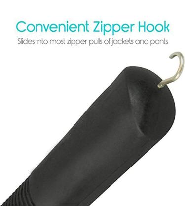 Yeahii 2 in 1 Dressing Buttonhook Zipper Pull Helper Button Hook Dressing Aid Assist Tools for Old Disablity Parkinsons Aids for Handmade DIY Gift - Buy Online on SooperMarket.com
