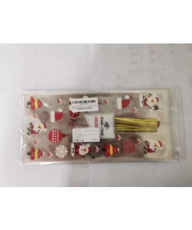 Christmas Cellophane Bags Christmas Candy Bags with Twist Ties Xmas Party Gift Bags Christmas Candy Cookie Bags Goodies Treat Bags for Christmas Party Supply Party Favor 50pcs - Buy Online on SooperMarket.com