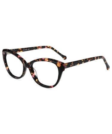 Firmoo Blue Light Glasses for Women/Men Computer Glasses Blue Light Filter Anti Glare UV400 Protection Tortoise Shell