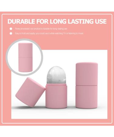 Silicone Ice Face Roller - Cooling Facial Massage Tool for Radiant Skin | Shop Pink Ice Rollers for Refreshing Skincare - Buy Online on SooperMarket.com