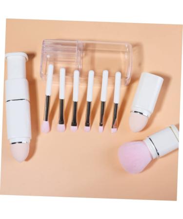 Balacoo 4 Sets Mini Makeup Brush Set Foundation Eyeshadow Blush & Sponges Perfect for Travel | Premium Artificial Fiber Makeup Brushes - Buy Online on SooperMarket.com