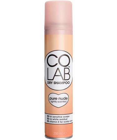 COLAB Dry Shampoo Pure Nude Pack of 2 200ml - Lightly Scented Dry Shampoo For Sensitive Scalps - Buy Online on SooperMarket.com