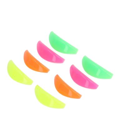 Lash Pads - 4 Pairs Reusable Soft Eyelash Perming Curlers in Mixed Colors | Beauty Salon Essentials | International Shipping Available - Buy Online on SooperMarket.com