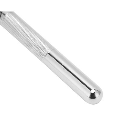 Premium Long Handle Safety Razor with Removable Head - Comfortable Washable Zinc Alloy Non-Slip Design for Men | Perfect for Travel & Home Use - Buy Online on SooperMarket.com