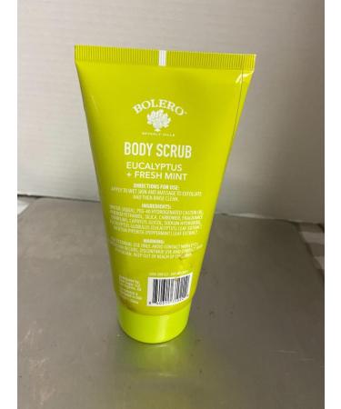 Eucalyptus + Fresh Mint Body Scrub 5 oz | Exfoliating & Nourishing for Smooth Skin | International Shipping Available - Buy Online on SooperMarket.com